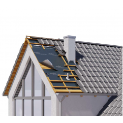 Jumta membrāna 210g ALUJET Rooftop BLUE 75m2 (1.5m x 50m)