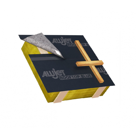 Jumta membrāna 210g ALUJET Rooftop BLUE 75m2 (1.5m x 50m)