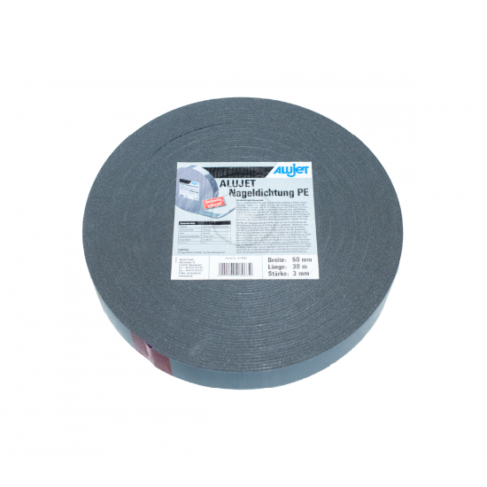 Naglu Hermetizācijas Lente ALUJET Nageldichtung PE 5cm x 30m