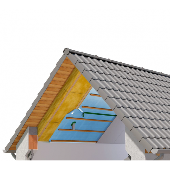 Līmlente Iekšdarbiem ALUJET Alusan 6cm X 25m