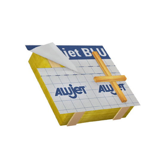 Jumta membrāna 145g ALUJET Difujet BLU 75m2 (1.5m x 50m)