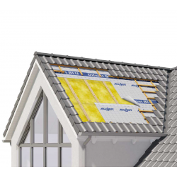 Jumta membrāna 145g ALUJET Difujet BLU 75m2 (1.5m x 50m)