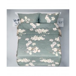 FLORIANA Gultas veļas komplekts (bjazs) Magnolija 1681 Komplekta veids ar palagu Komplekta izmērs 150x200, 150x220, 50x70-2