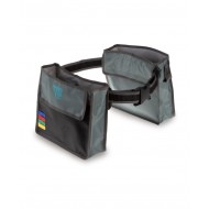 Atkritumu maisu turētājs jostai ar kabatām uzkopšanas inventāram, art. 3867 (TTS)