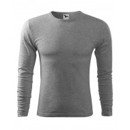Krekls ar garām piedurknēm FIT-T, vīriešu, art. 119 Izmērs M Krāsa 02-Navy Blue