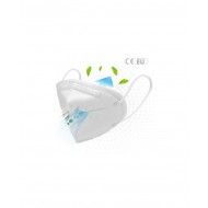Respirators FFP2, balts