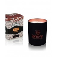 SPRING AIR LUX Bronze Line COTTON aromātiskā sojas vaska svece, 170 ml (Grieķija)