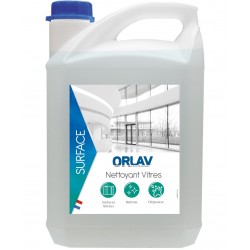 Stiklu un ūdensizturīgu virsmu tīrīšanas līdzeklis ORLAV-0221 Nettoyant vitres, 5L (Hydrachim)
