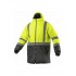 Ziemas darba jaka ar paaugstinātu redzamību LEDA Izmērs 3XL Krāsa Melna/Dzeltena